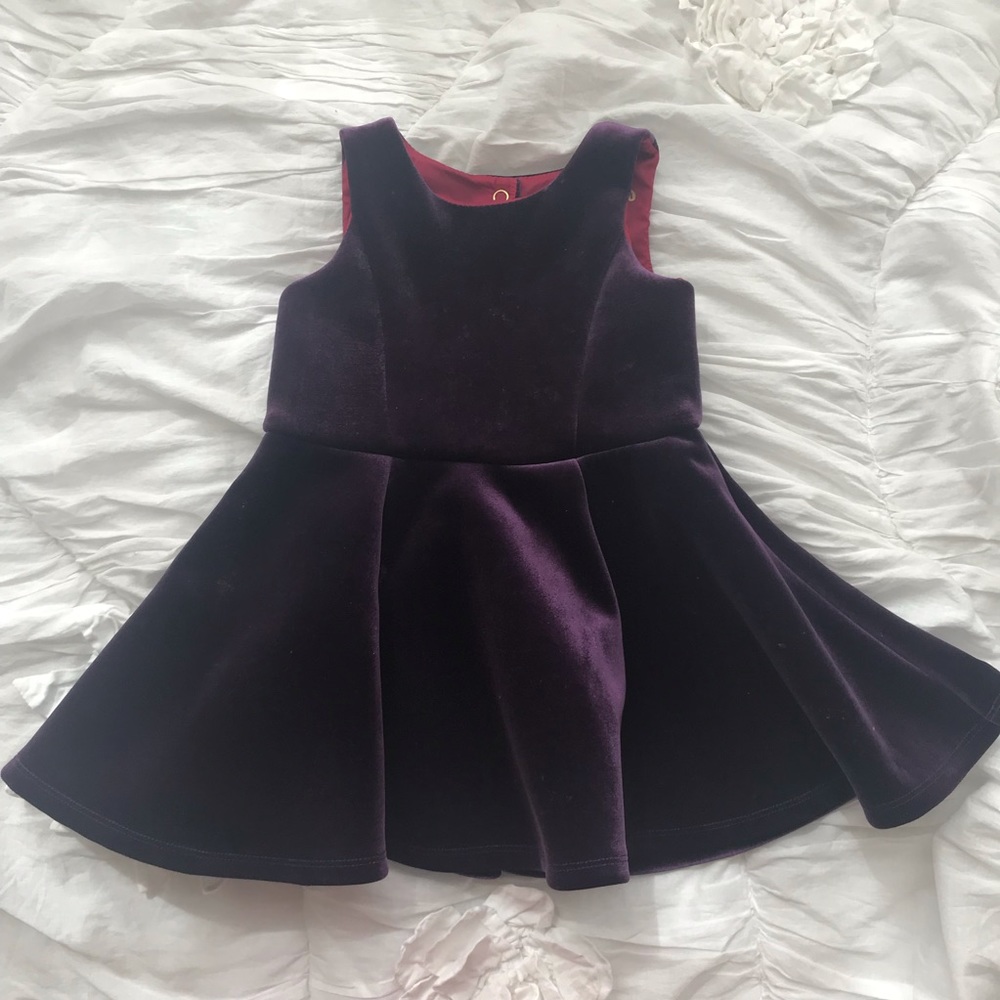 Royal 👑 Purple Velvet Dress